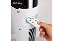 Sloupový oscilační ventilátor 83 cm, 45 W – bílý + dálkové ovládání