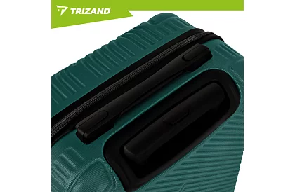 Sada 3 cestovních kufrů na kolečkách 39 l, 70 l, 99 l – zelená