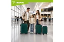 Sada 3 cestovních kufrů na kolečkách 39 l, 70 l, 99 l – zelená