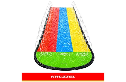 Trojitá vodní skluzavka s vodotryskem 480 cm + 3 plavidla