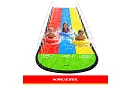 Trojitá vodní skluzavka s vodotryskem 480 cm + 3 plavidla