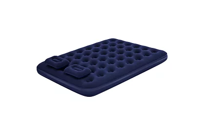 Nafukovací matrace s pumpou a polštáři 203 × 152 × 22 cm – B67374