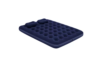 Nafukovací matrace s pumpou a polštáři 203 × 152 × 22 cm – B67374