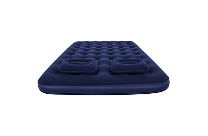 Nafukovací matrace s pumpou a polštáři 203 × 152 × 22 cm – B67374