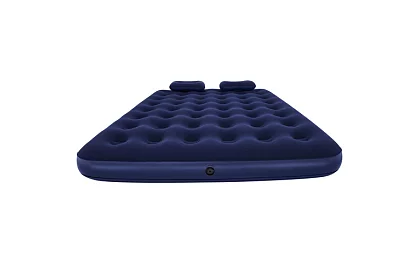 Nafukovací matrace s pumpou a polštáři 203 × 152 × 22 cm – B67374