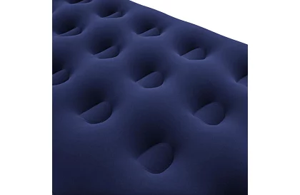 Nafukovací sametová matrace 185 × 76 × 22 cm – B67000