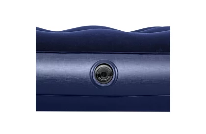 Nafukovací sametová matrace 185 × 76 × 22 cm – B67000