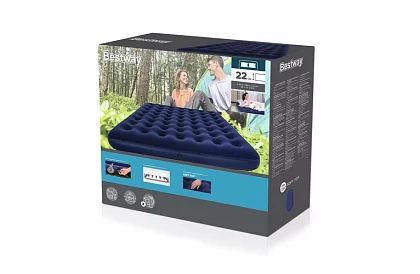 Nafukovací matrace pro dva 203 × 183 × 22 cm – B67004