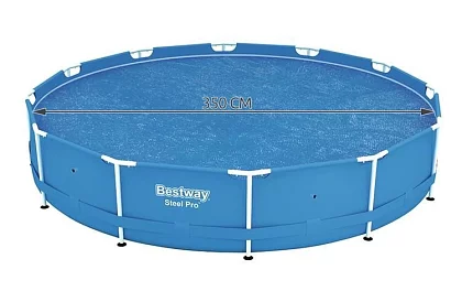 Solární plachta na bazén 366 cm – B58242