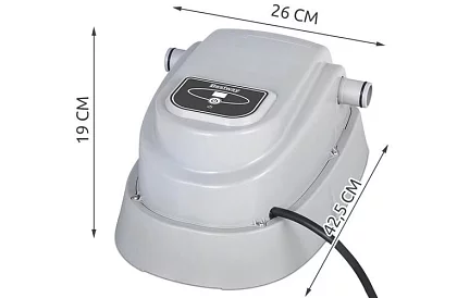 Bazénový ohřívač vody 3785 l/h – B58259