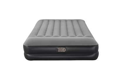 Nafukovací matrace s vestavěnou pumpou a polštářem 203 × 152 × 46 cm – B67403