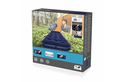 Nafukovací matrace s vestavěnou pumpou 185 × 76 × 22 cm – B67223