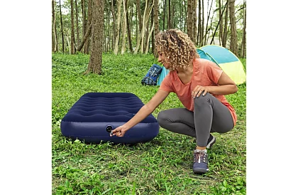 Nafukovací matrace s vestavěnou pumpou 185 × 76 × 22 cm – B67223