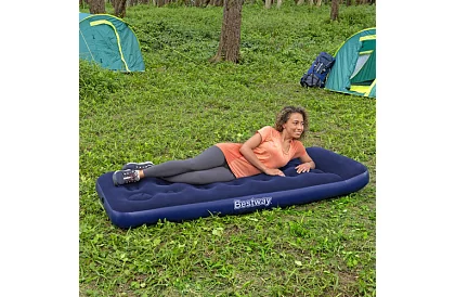 Nafukovací matrace s vestavěnou pumpou 185 × 76 × 22 cm – B67223