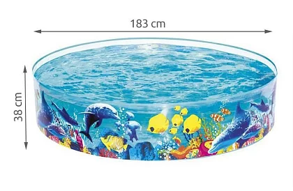 Expanzní bazén pro děti 183 × 38 cm – B55030