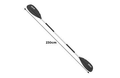 Hliníkové skládací veslo – pádlo 230 cm - B62174
