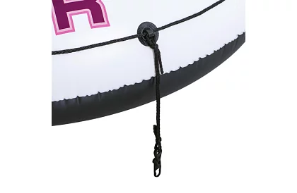 Nafukovací křeslo - kruh s opěrkou a dnem 135 cm - B43953
