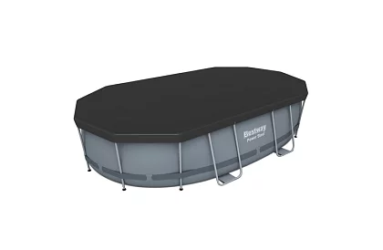 Kryt na rámový bazén 427 × 250 cm – tepelně ochranná plachta Bestway 58425