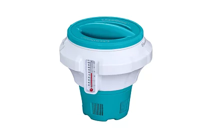Dávkovač chloru ChemGuard 2 v 1 – plovák s teploměrem