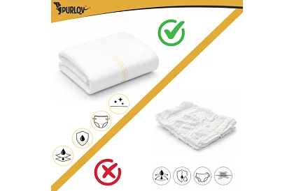 Psí plenky savé kalhotky 12 ks M - L – pro psy 46–60 cm