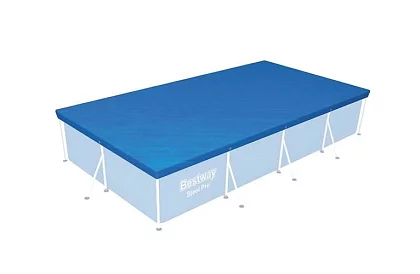 Kryt na rámový bazén 400 × 211 cm- B58107