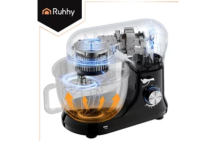 Kuchyňský robot s mísou 9 v 1 - 1000 W, 4,5 l - Ruhhy