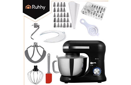 Kuchyňský robot s mísou 9 v 1 - 1000 W, 4,5 l - Ruhhy