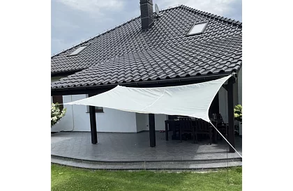 Stínící sluneční plachta 3 × 2 m – béžová
