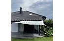 Stínící sluneční plachta 3 × 2 m – béžová