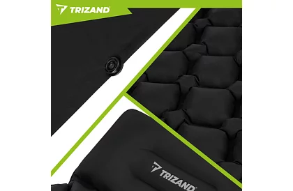 Nafukovací matrace s vestavěnou pumpou 190 × 60 cm Trizand