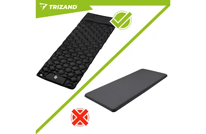 Nafukovací matrace s vestavěnou pumpou 190 × 60 cm Trizand
