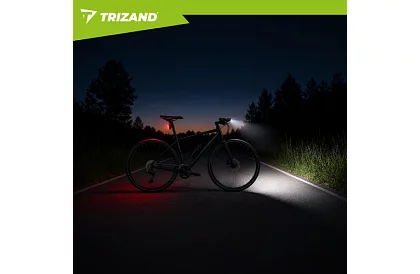 Led sada světel na kolo 1000 lm, 4800 mAh