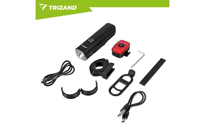 Led sada světel na kolo 1000 lm, 4800 mAh