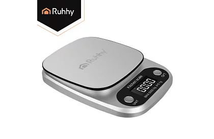 Kuchyňská elektronická váha 5 kg - 0,1 g - nerezová ocel