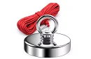 Sada pro magnet fishing – neodymový magnet N52 - 61 kg + lano 10 m