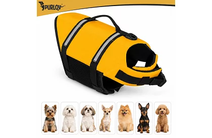Záchranná reflexní vesta pro psy - velikost S - 4- 7 kg