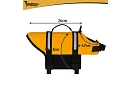 Záchranná reflexní vesta pro psy - velikost S - 4- 7 kg