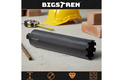 Diamantový jádrový vrták 112 × 460 mm - 1.1/4 UNC pro beton, kámen a železobeton