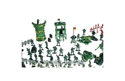 Vojenská základna XXL SOLDIERS – sada 300 ks