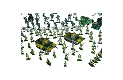 Vojenská základna XXL SOLDIERS – sada 300 ks