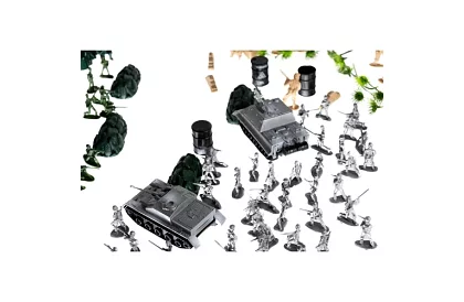 Vojenská základna XXL SOLDIERS – sada 300 ks