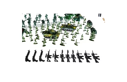Vojenská základna XXL SOLDIERS – sada 300 ks