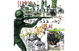 Vojenská základna XXL SOLDIERS – sada 300 ks