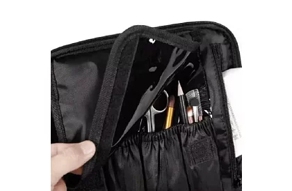 Kosmetická taška organizer – kosmetický box na zip s rukojetí