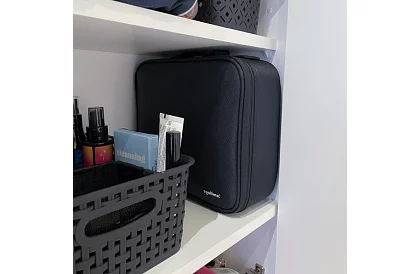 Kosmetická taška organizer – kosmetický box na zip s rukojetí