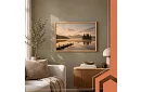 Fotorámeček 50 × 70 cm – dřevěný rám z borovice
