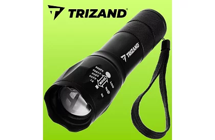CREE LED T6 baterka – nabíjecí taktická svítilna s USB nabíjením