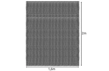 Deka 160 × 200 cm – šedá, mikrovlákno, prémiová kvalita