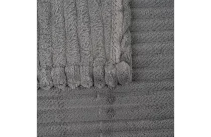 Deka 160 × 200 cm – šedá, mikrovlákno, prémiová kvalita