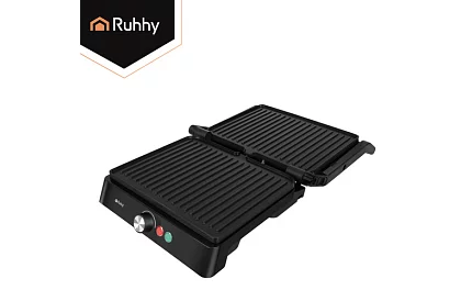 Elektrický kontaktní gril 2000 W – výsuvný gril s regulací teploty